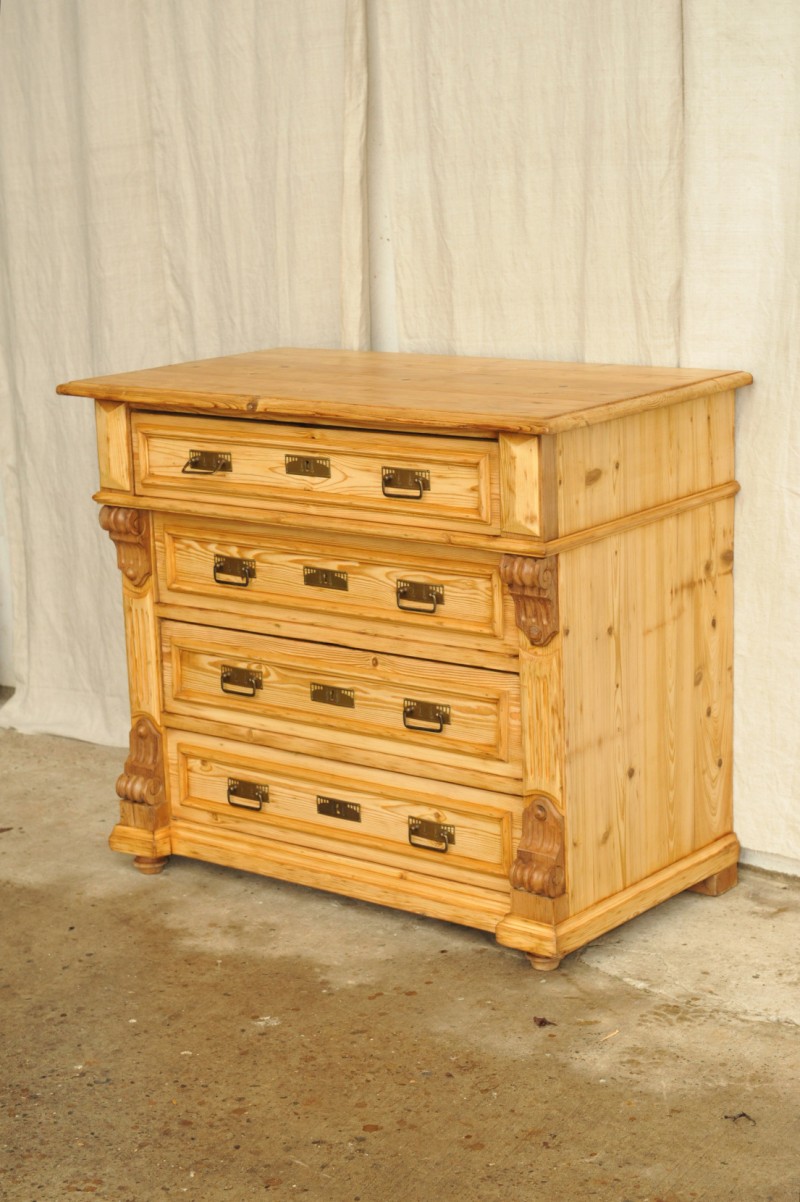 Kommode Gründerzeit Weichholz | Antik im Hof