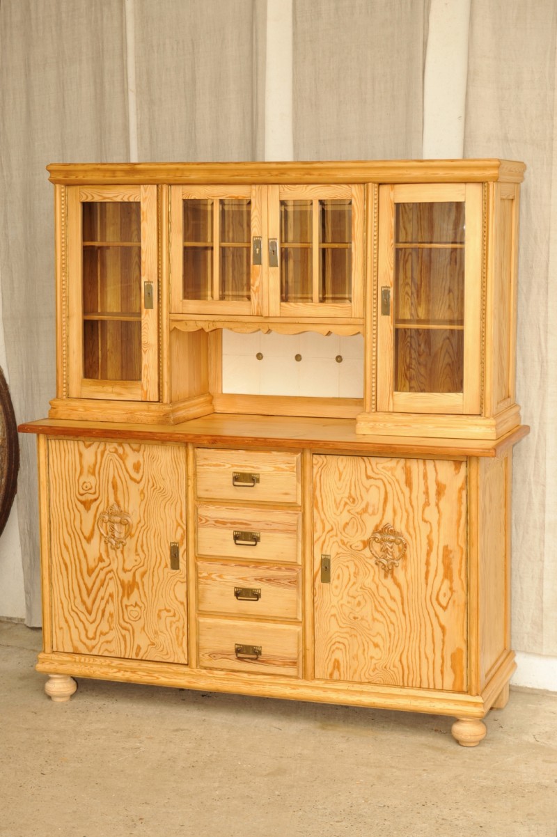 Großes antikes Küchenbuffet - Antik im Hof - antiker Küchenschrank