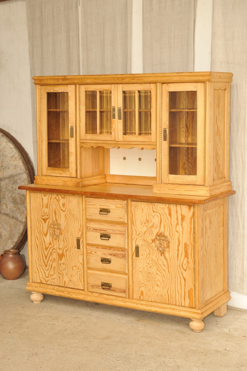 Großes antikes Küchenbuffet - Antik im Hof - antiker Küchenschrank