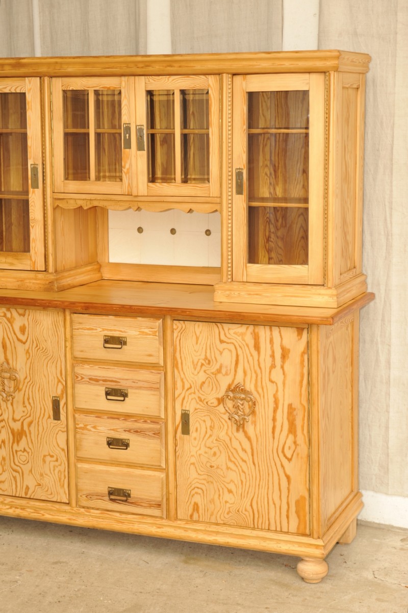 Großes antikes Küchenbuffet - Antik im Hof - antiker Küchenschrank