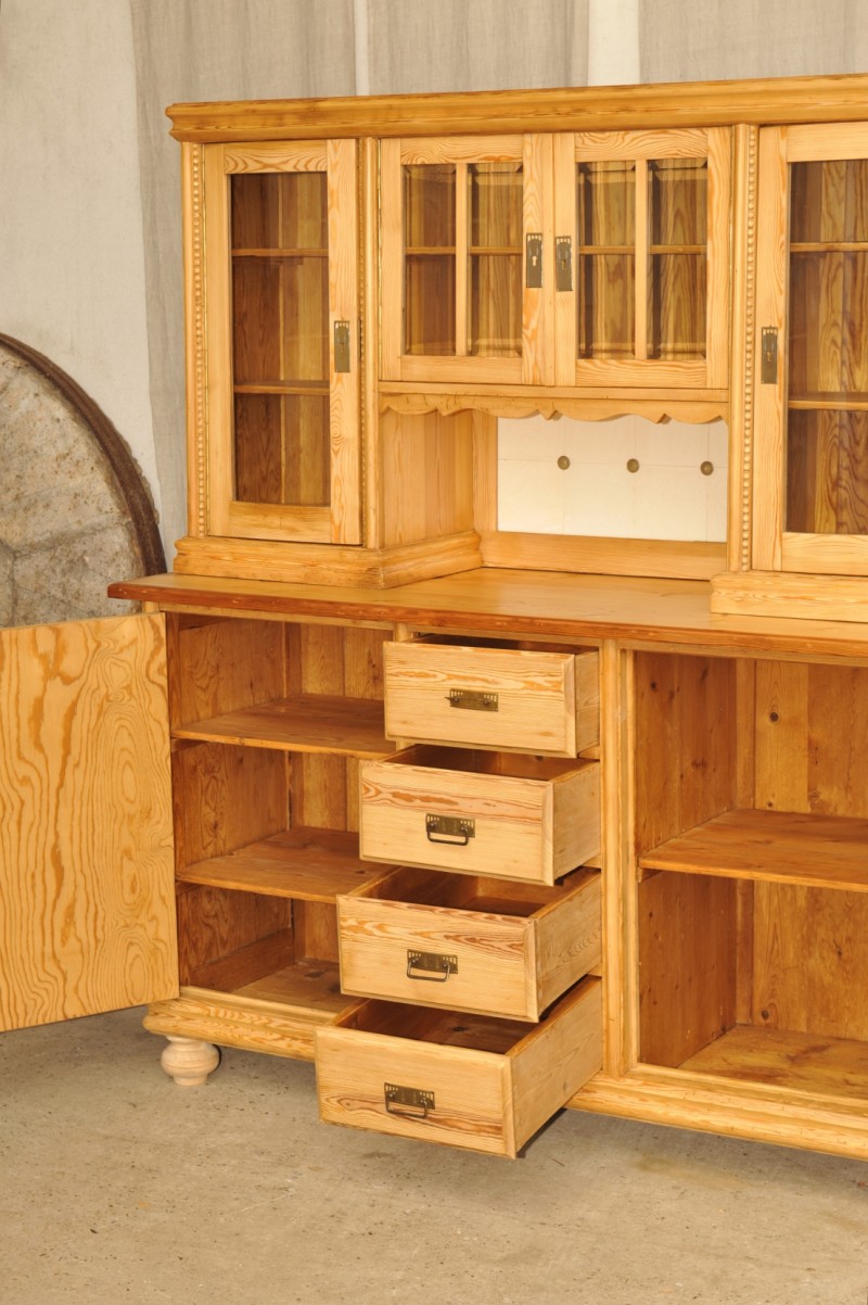 Großes antikes Küchenbuffet - Antik im Hof - antiker Küchenschrank