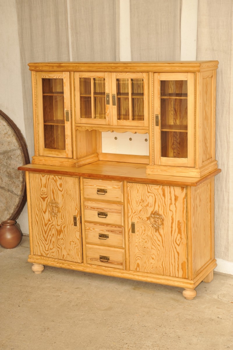 Großes antikes Küchenbuffet - Antik im Hof - antiker Küchenschrank