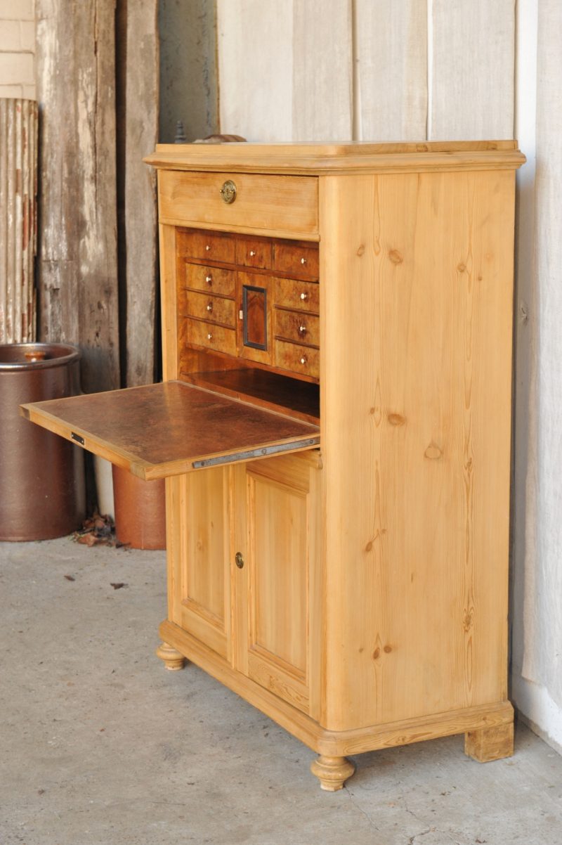 Sekretär Weichholz von 1850 - Antik im Hof - antiker Sekretär mit