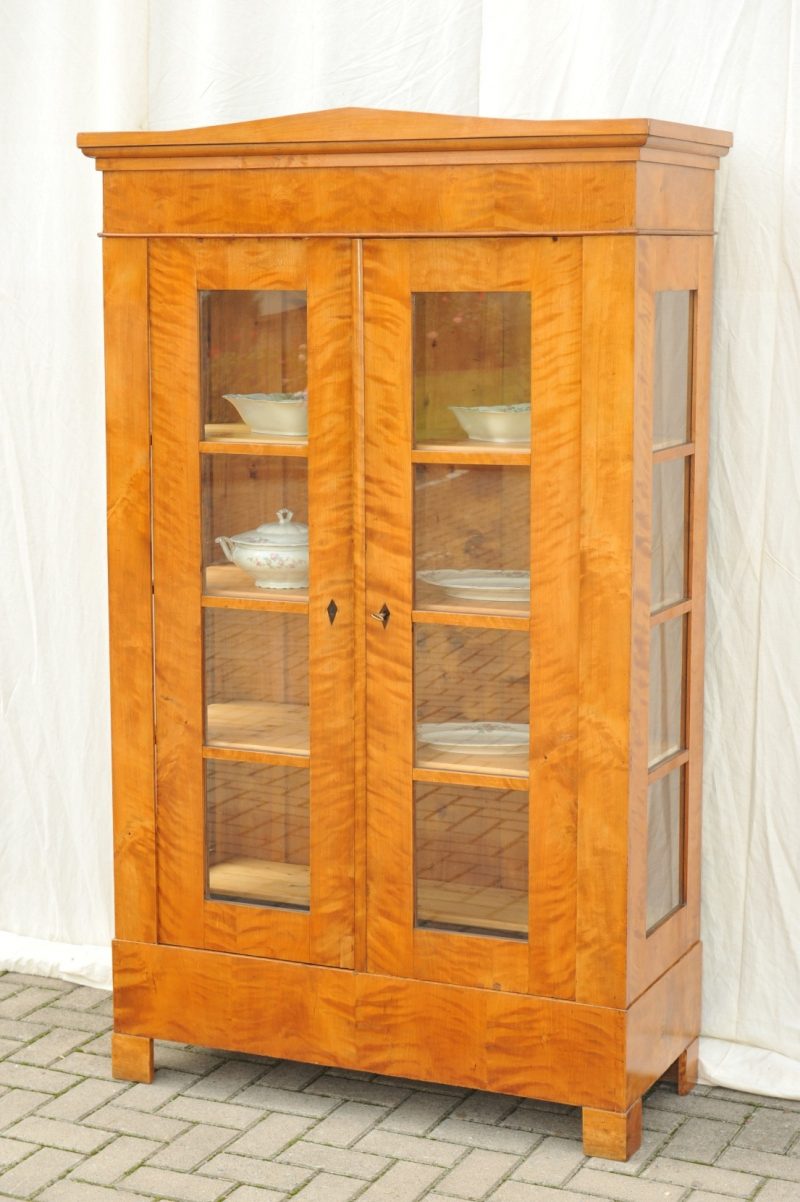 Biedermeier_Vitrinenschrank_Birke_2627