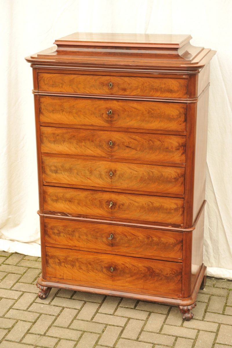 Biedermeier_Chiffoniere_hohe_Kommode_2709