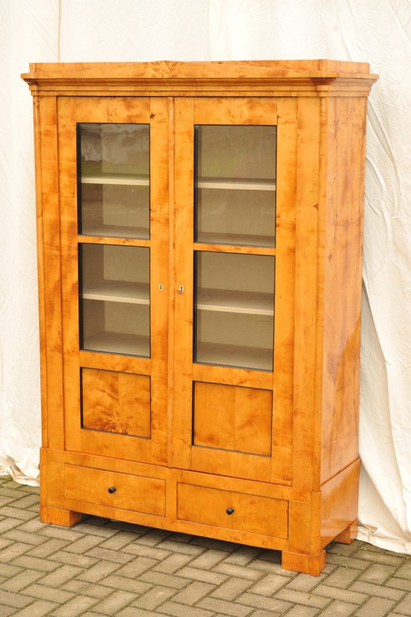 Buecherschrank_Biedermeier_Birke_2711