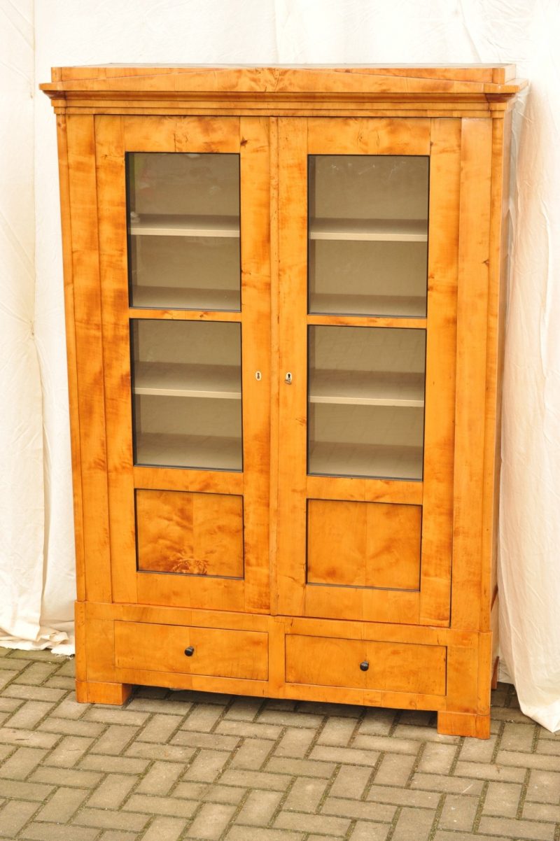 Buecherschrank_Biedermeier_Birke_2711