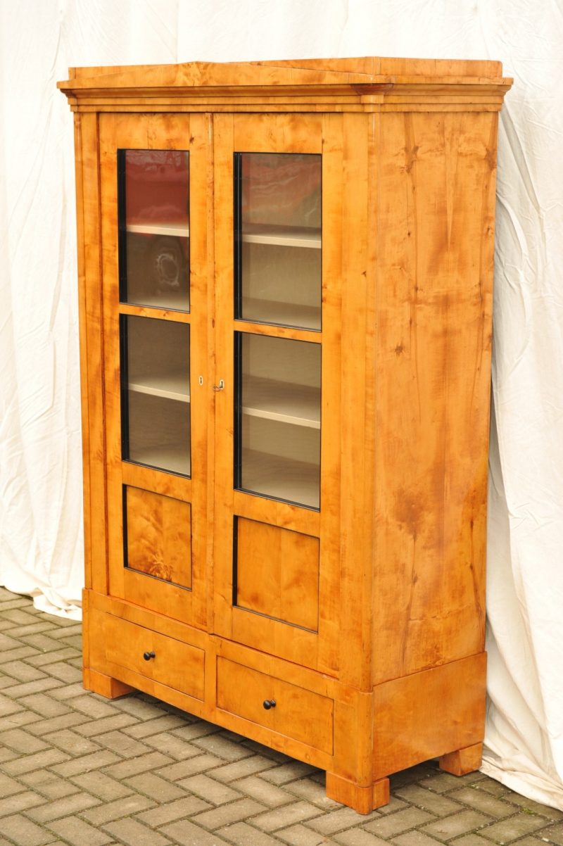 Buecherschrank_Biedermeier_Birke_2711