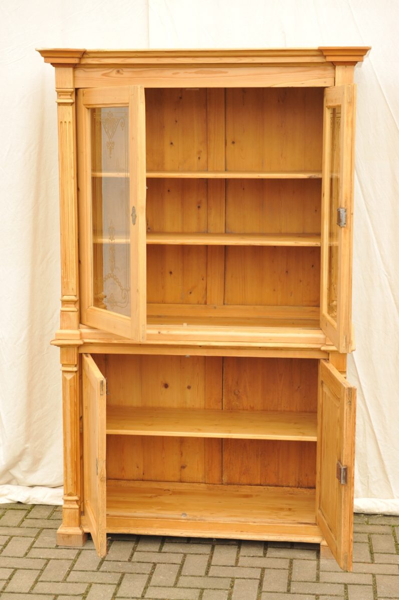 Gründerzeit Geschirrschrank Küchenschrank - Antik im Hof - antiker