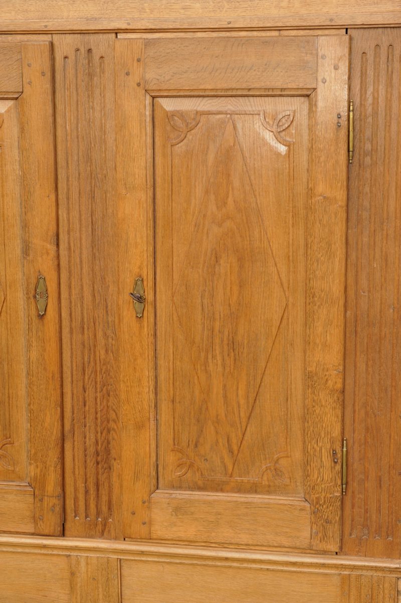 Antiker Bauernschrank Eiche um 1800 - Antik im Hof - antiker