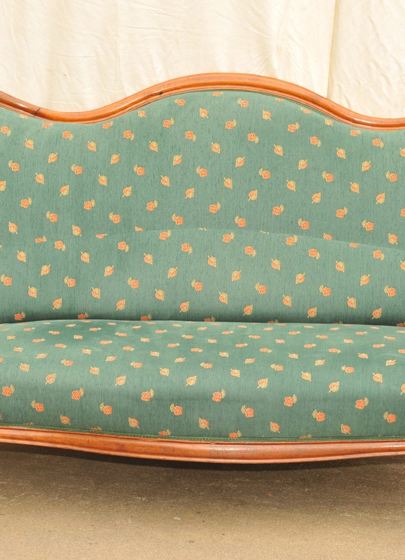 "Loriot" Sofa Mahagoni - Antik im Hof - antikes Sofa ...