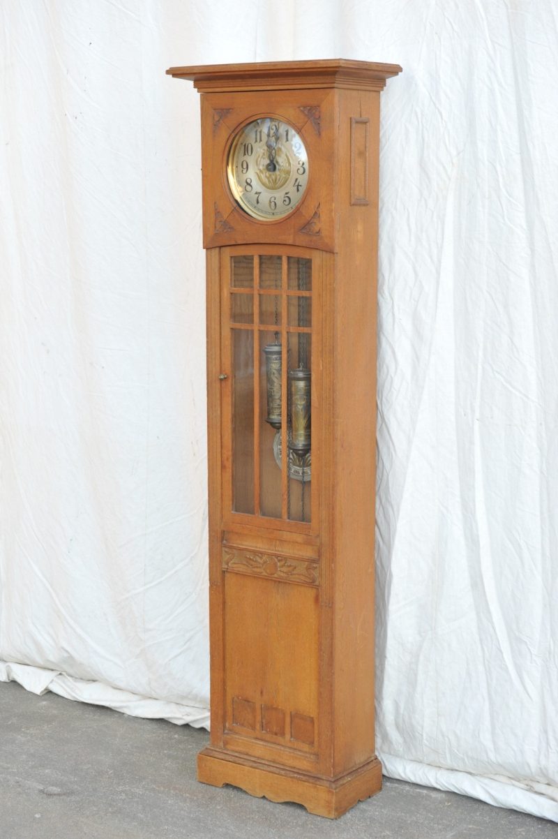 Standuhr_Jugendstil_Eiche_2917