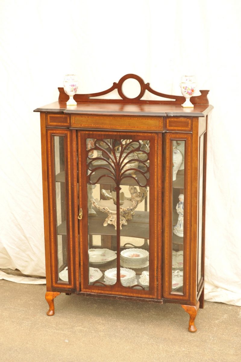 Kleine antike Vitrine Seiten verglast - Antik im Hof - antike