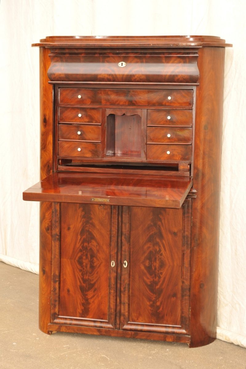 Ecksekretär Biedermeier - Antik im Hof - antiker Aktenschrank, antiker