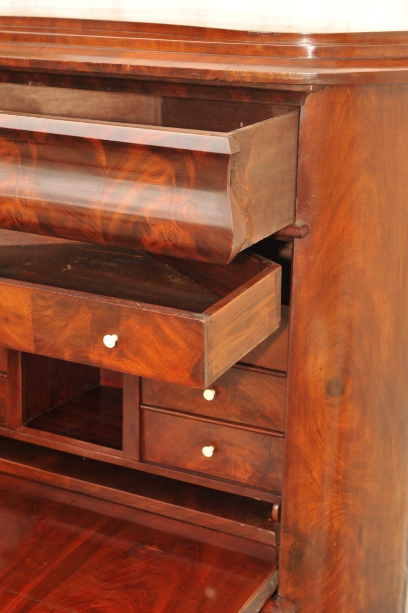 Ecksekretär Biedermeier - Antik im Hof - antiker Aktenschrank, antiker