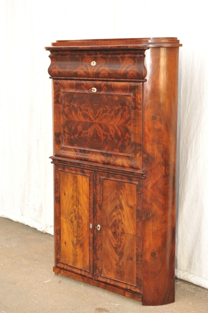 Ecksekretär Biedermeier - Antik im Hof - antiker Aktenschrank, antiker