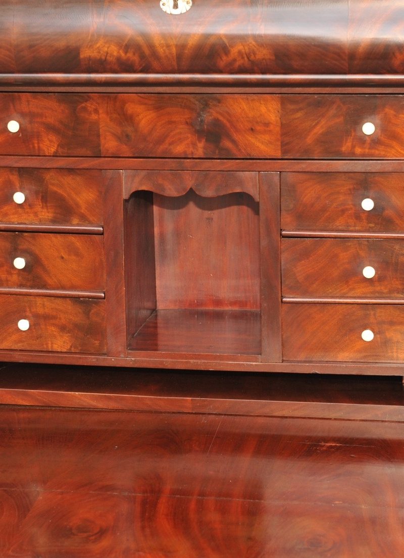 Ecksekretär Biedermeier - Antik im Hof - antiker Aktenschrank, antiker
