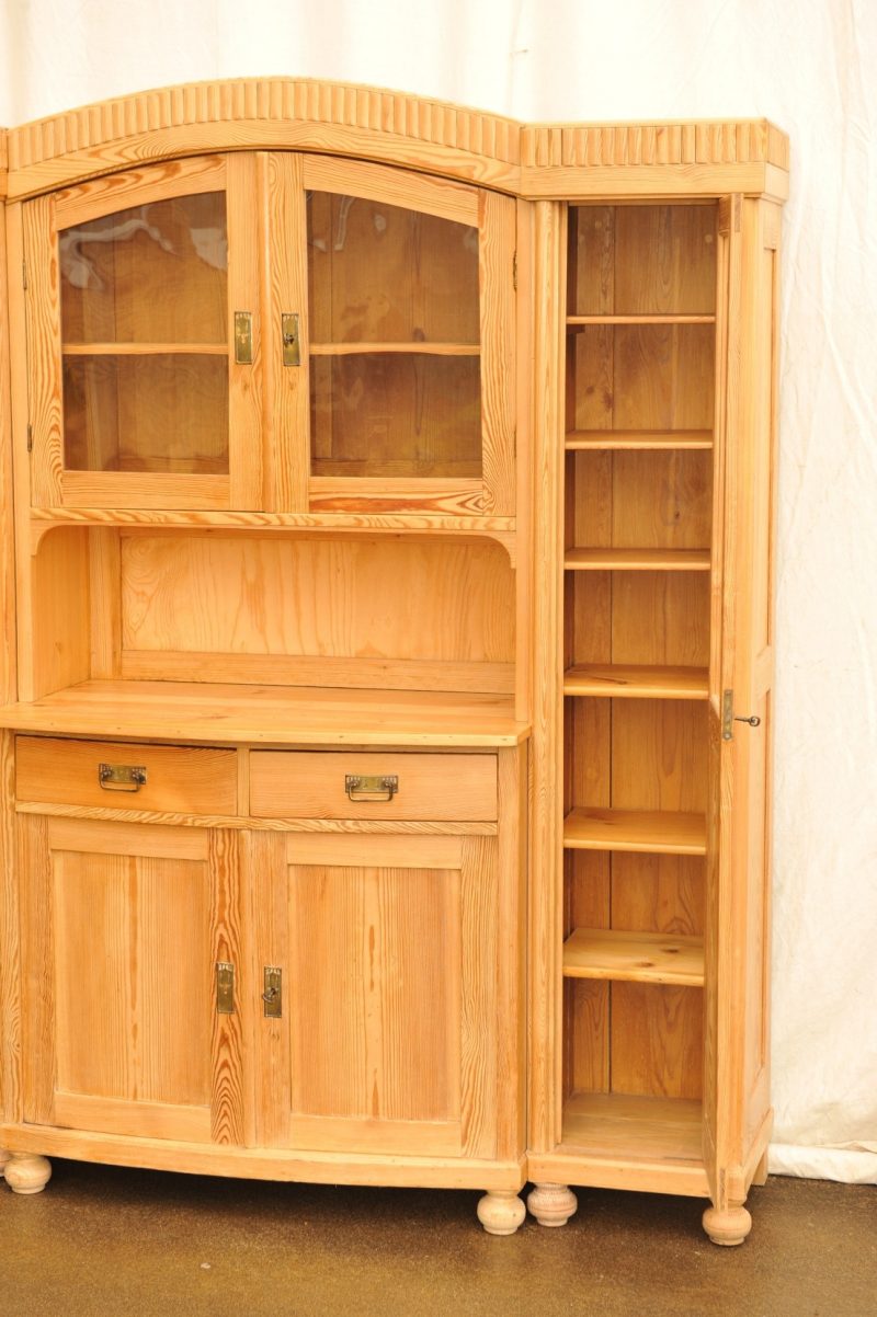 Großer Küchenschrank Jugendstil - Antik im Hof - antiker Küchenschrank