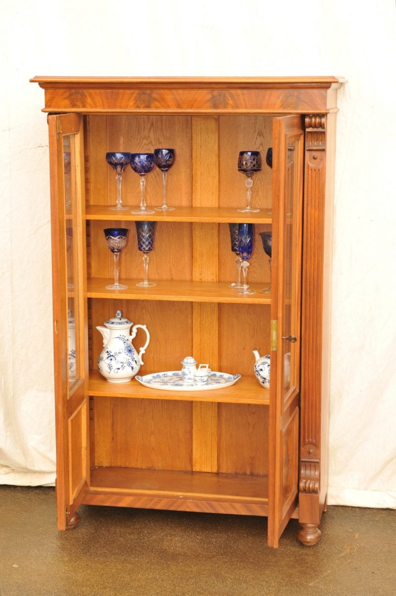 Kleine Vitrine Gründerzeit - Antik im Hof - antike Vitrine Gründerzeit