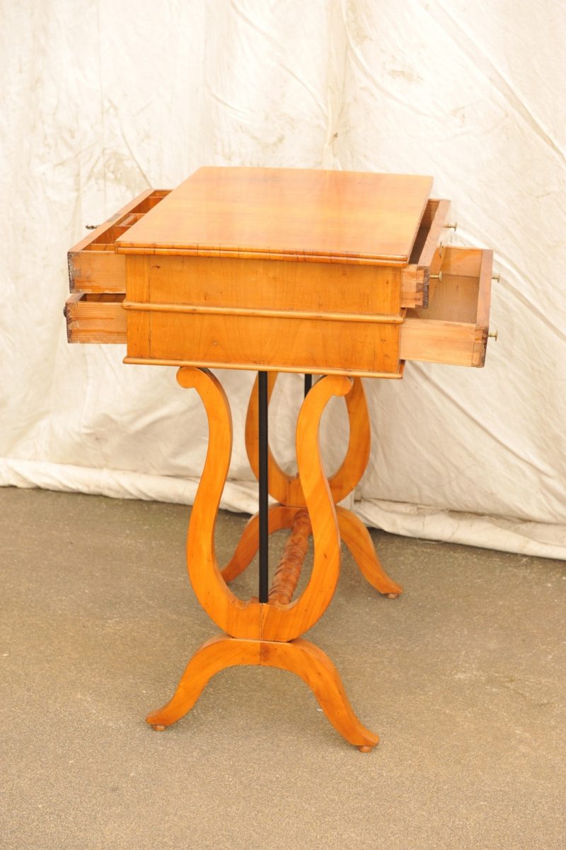 Biedermeier Nähtisch Kirsche