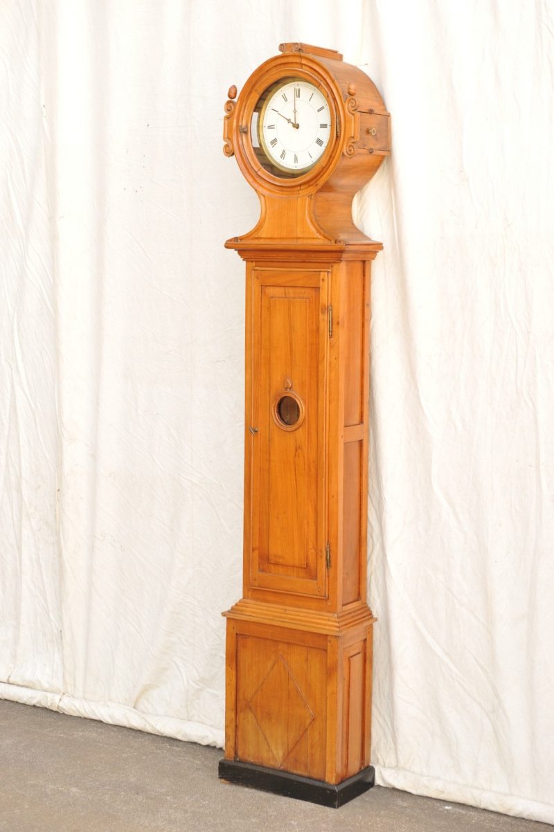 Biedermeier Standuhr Kirsche - Antik im Hof - antike Bodenstanduhr  Kirschbaum, antike Standuhr, antike Standuhr Kirsche, Biedermeier  Bodenstanduhr, Bodenstanduhr Kirschbaum, Bodenstanduhr Kirschbaum  Biedermeier