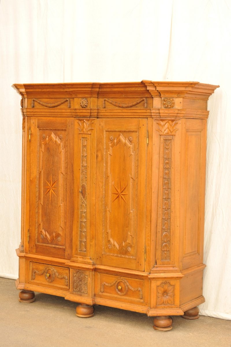 Dielenschrank Eiche ,Westfalen um 1770