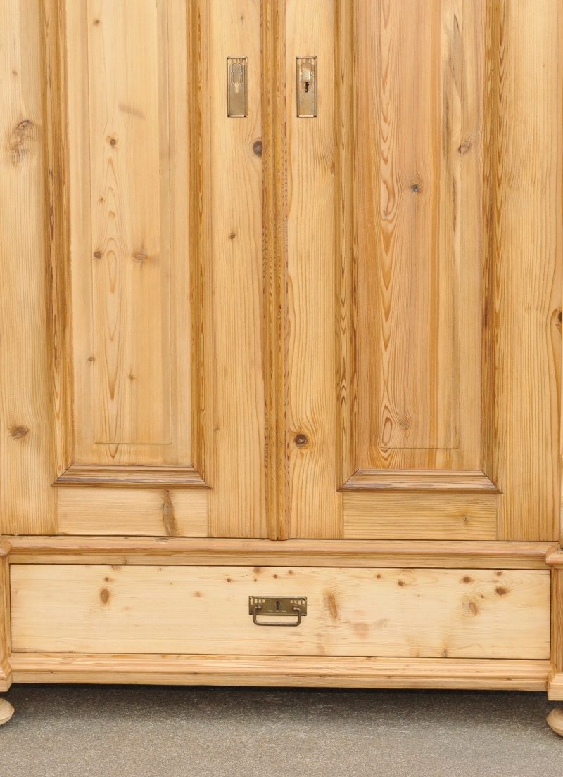 Gründerzeit Kleiderschrank Weichholz - Antik im Hof - antiker