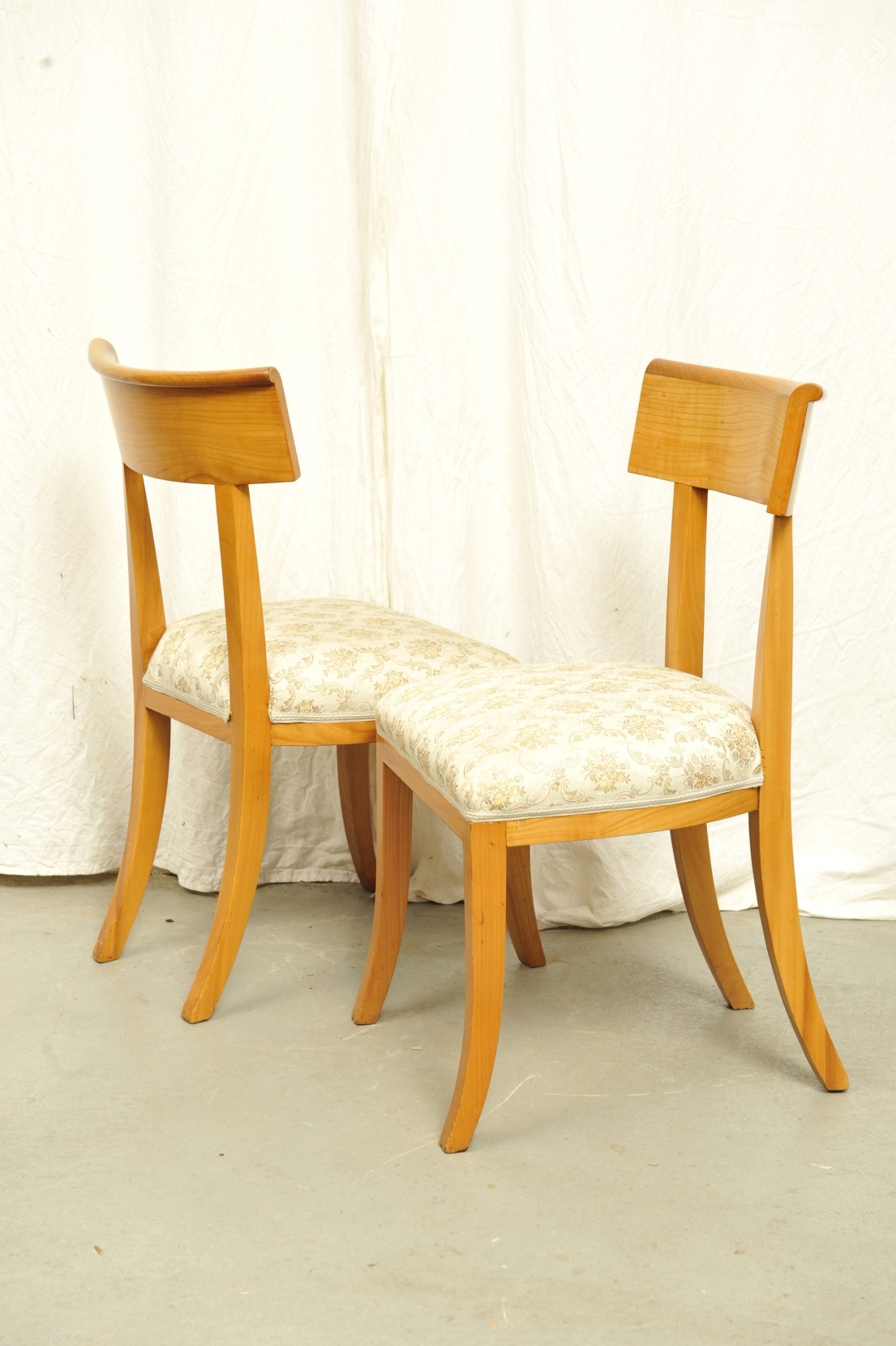6 Biedermeier Stühle Kirsche
