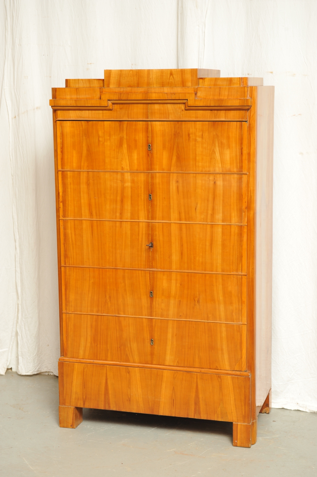 Biedermeier Schrank Kirsche, sogenannter Blender