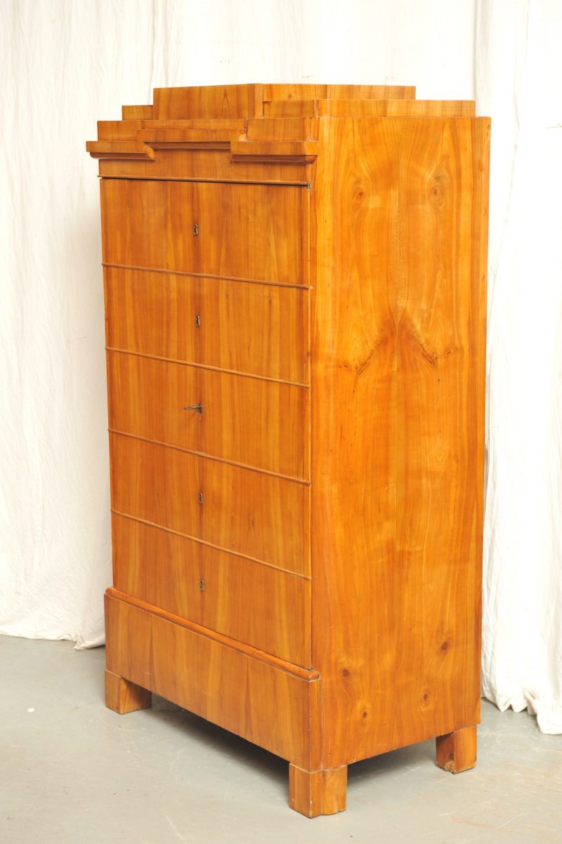 Biedermeier Schrank Kirsche, sogenannter Blender