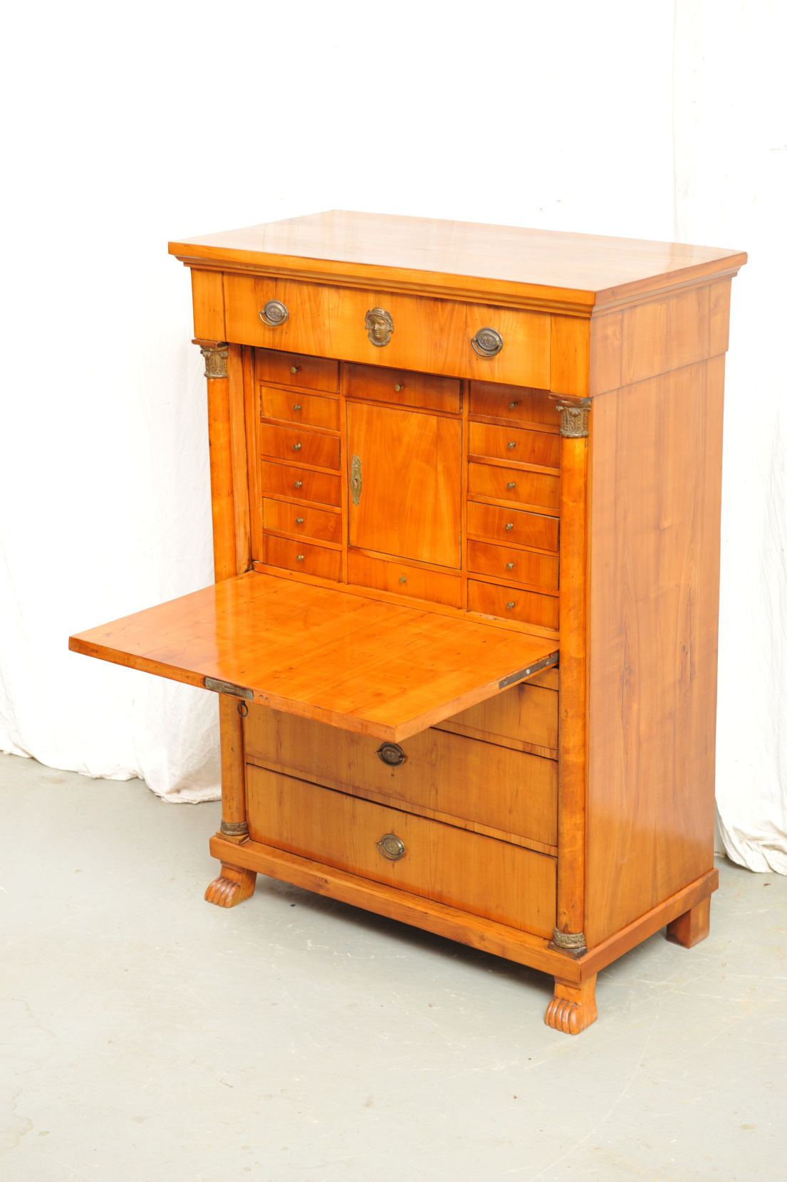 Sekretär Biedermeier Kirsche