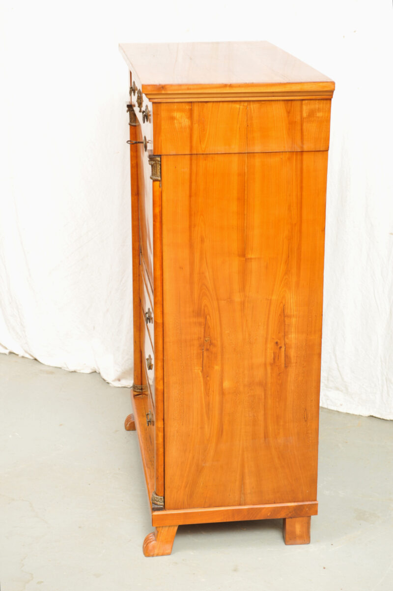 Detail Sekretär Biedermeier Kirsche