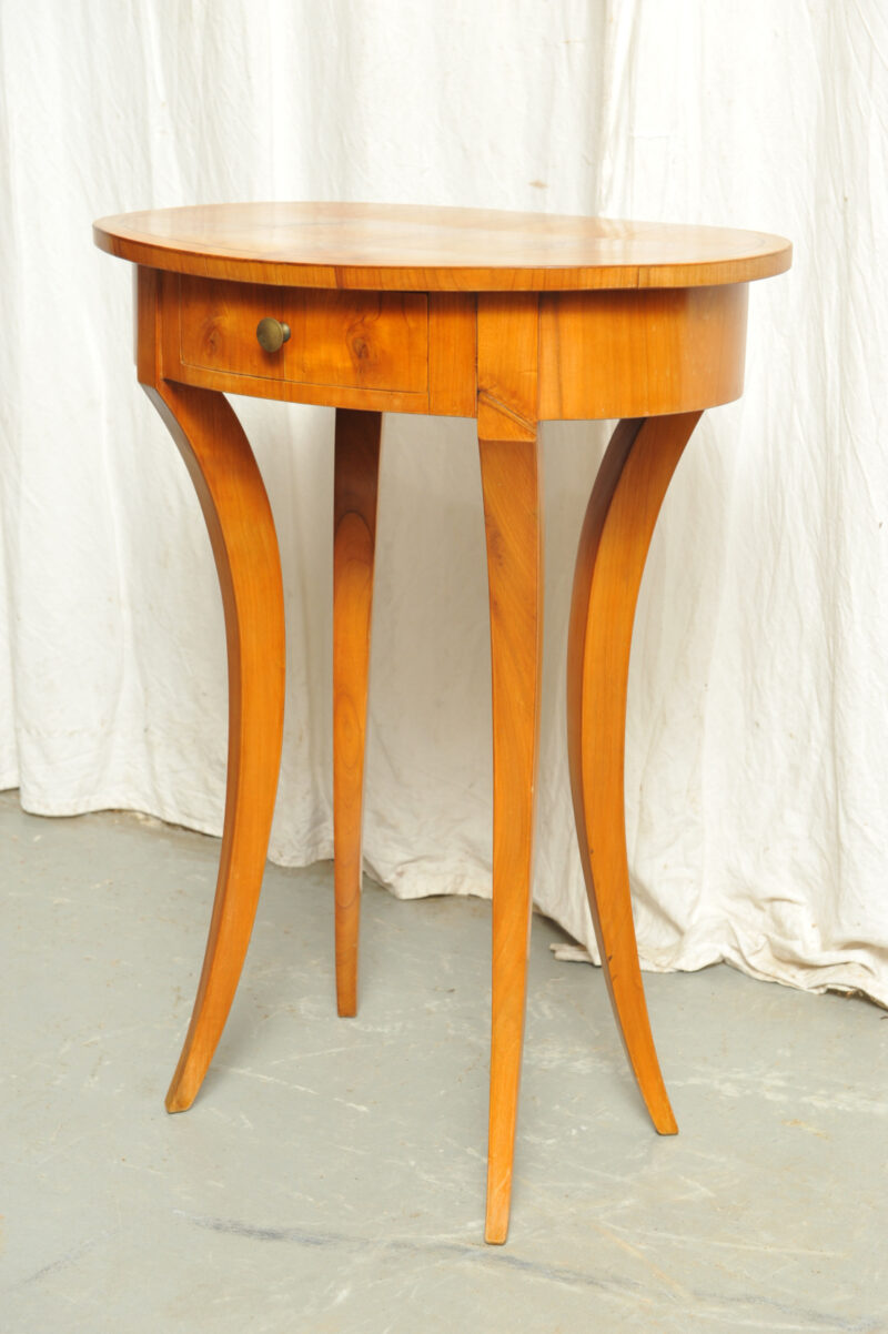 Nähtischchen Beistelltisch Biedermeier Kirsche