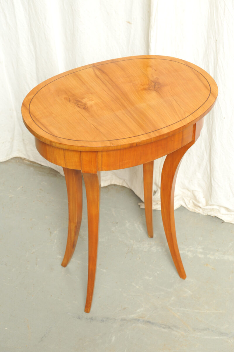 Nähtischchen Beistelltisch Biedermeier Kirsche