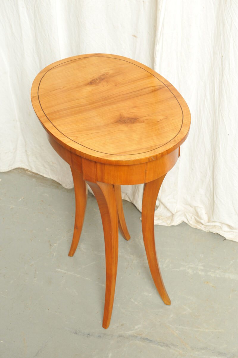 Nähtischchen Beistelltisch Biedermeier Kirsche