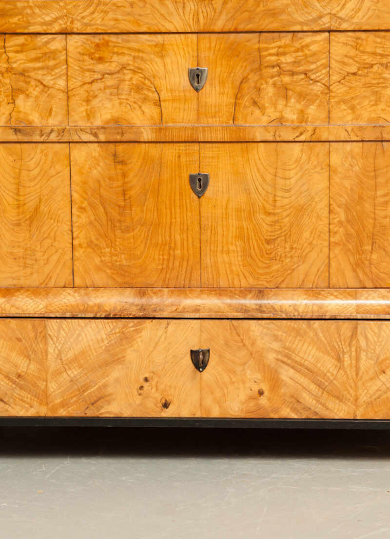 Detail Biedermeier Blender Schrank Esche