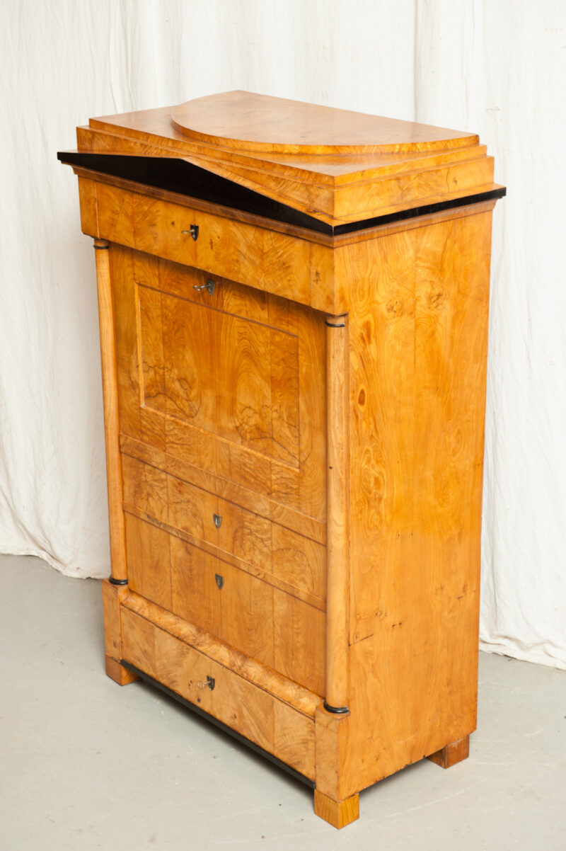 Biedermeier Blender Schrank Esche
