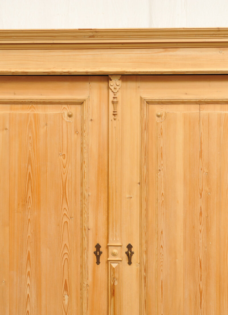 Gruenderzeit_Dielenschrank_Weichholz_3611 (3) großer zerlegbarer Weichholzschrank Gründerzeit